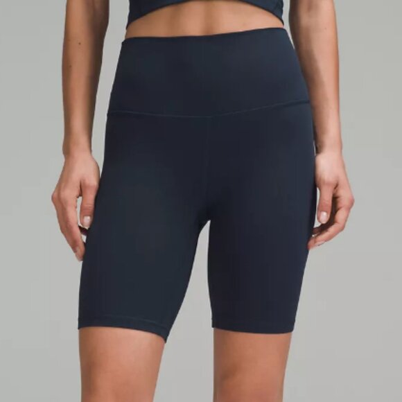 lululemon Align High-Rise Short 8" - Navy - Picture 1 of 4